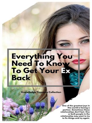 cover image of Everything You Need to Know to Get Your Ex Back